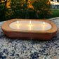 Cotton Wick Dough Bowl Candle